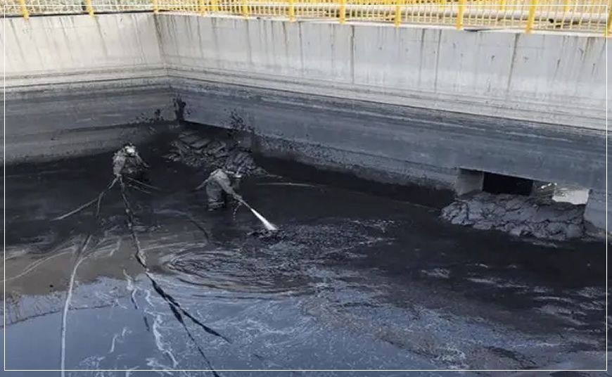 桥东污水池抽污案例